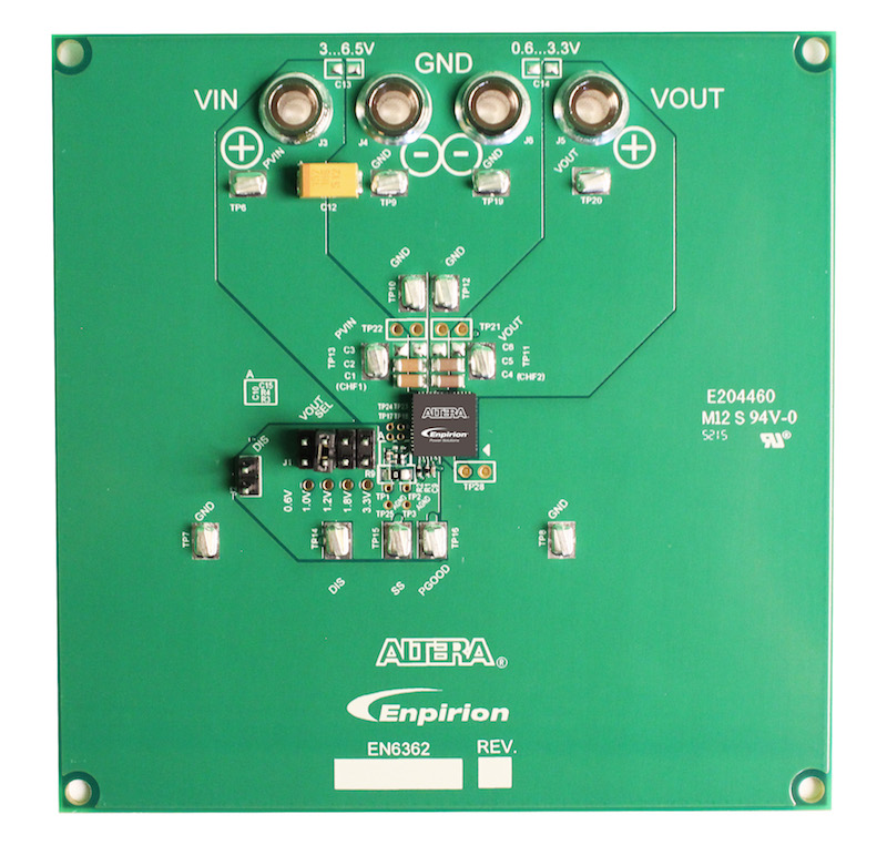 Altera's PowerSoC converter delivers leading power density, performance, and reliability